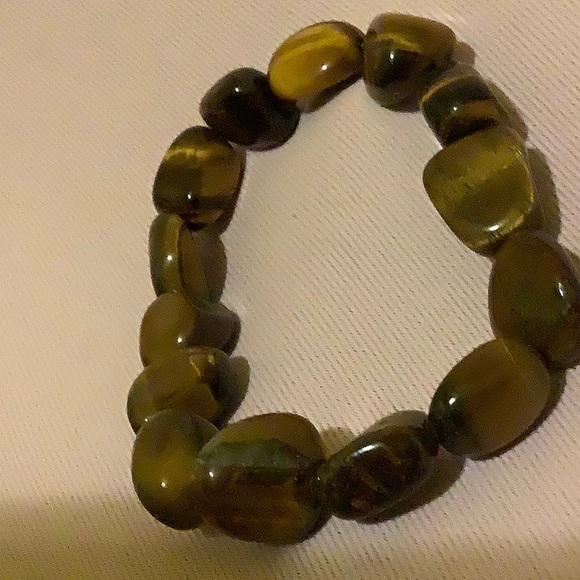 πTigerβs Eye Stone Bracelet. π - Picture 7 of 8